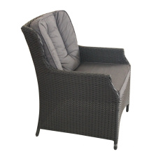 Chaise de rotin extérieur en aluminium PE de haute qualité